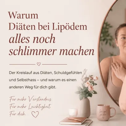 Warum Diäten bei Lipödem oft alles noch schlimmer machen